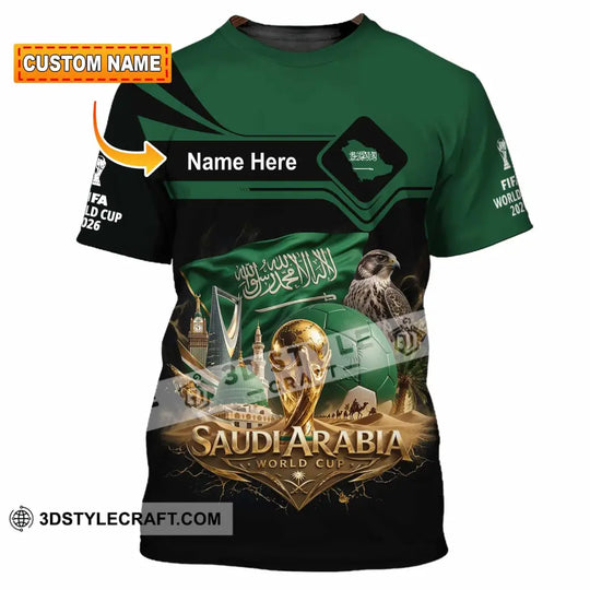 Unisex Shirt - Custom Saudi Arabia Shirt style option 1