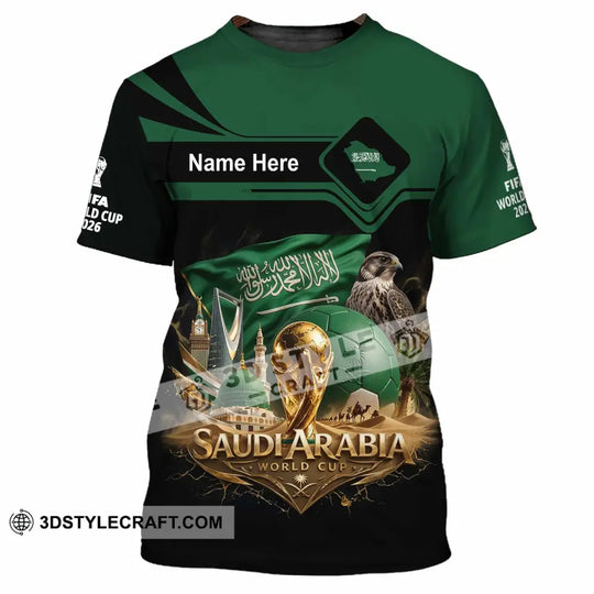 Unisex Shirt - Custom Saudi Arabia Shirt style option 2