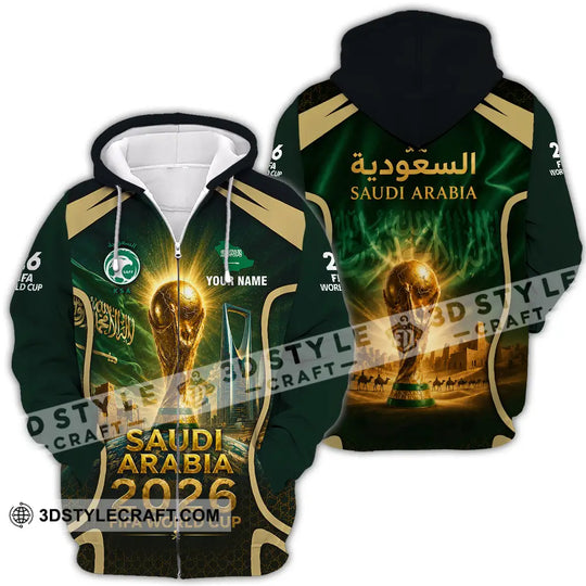 Unisex Shirt - Custom Saudi Arabia Shirt style option 4