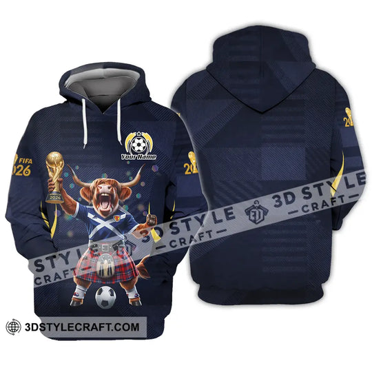 Unisex Shirt - Custom Scotland 3D Shirt style option 4
