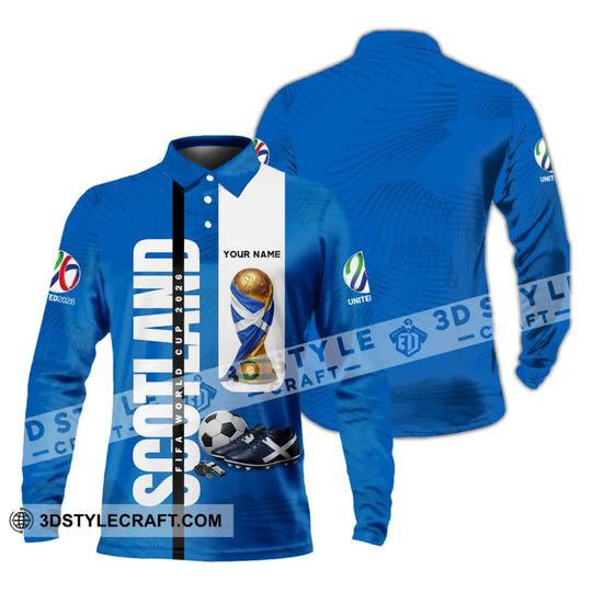 Unisex Shirt - Custom Scotland 3D Shirt style option 4