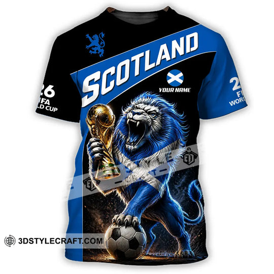 Unisex Shirt - Custom Scotland 3D Shirt style option 1