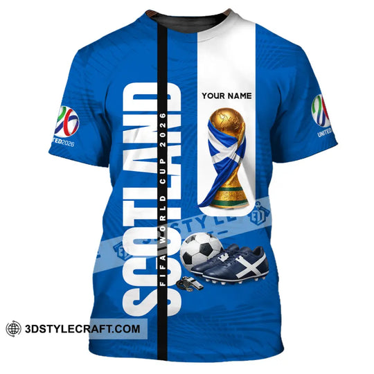 Unisex Shirt - Custom Scotland 3D Shirt style option 1