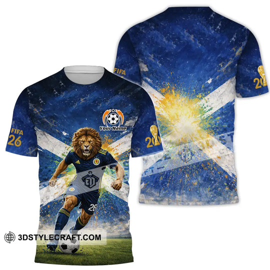 Unisex Shirt - Custom Scotland 3D Shirt style option 2