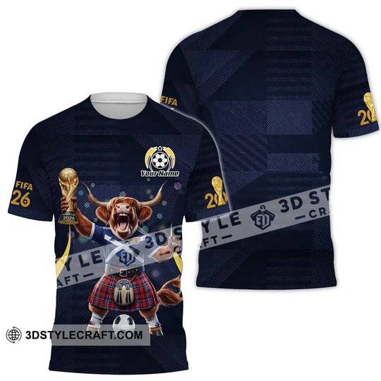 Unisex Shirt - Custom Scotland 3D Shirt style option 2