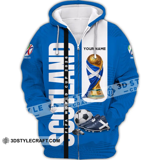 Unisex Shirt - Custom Scotland 3D Shirt style option 3