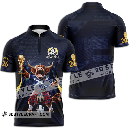 Unisex Shirt - Custom Scotland 3D Shirt style option 3