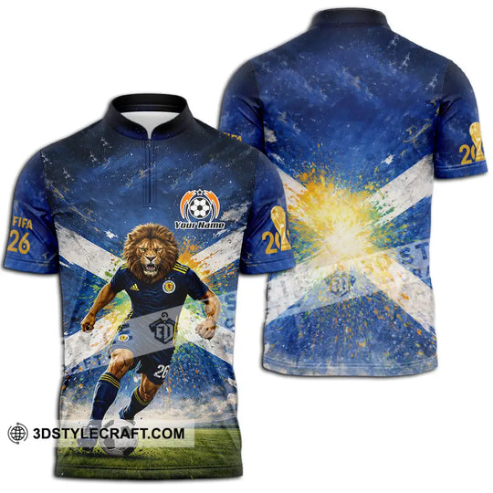 Unisex Shirt - Custom Scotland 3D Shirt style option 3