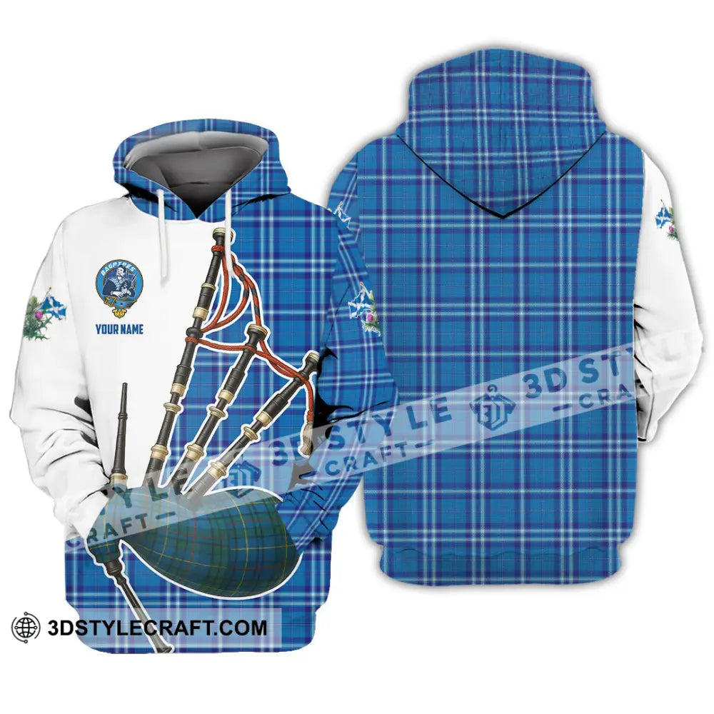 Unisex Shirt - Custom Scotland Bagpipe Shirt Hoodie / S T-shirt