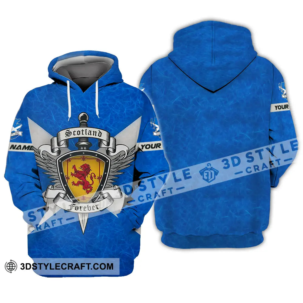 Unisex Shirt - Custom Scotland Forever Shirt Hoodie / S T-shirt