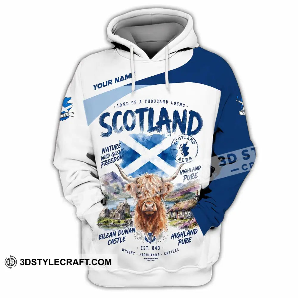 Unisex Shirt - Custom Scotland Shirt - Hoodie / S - T-shirt