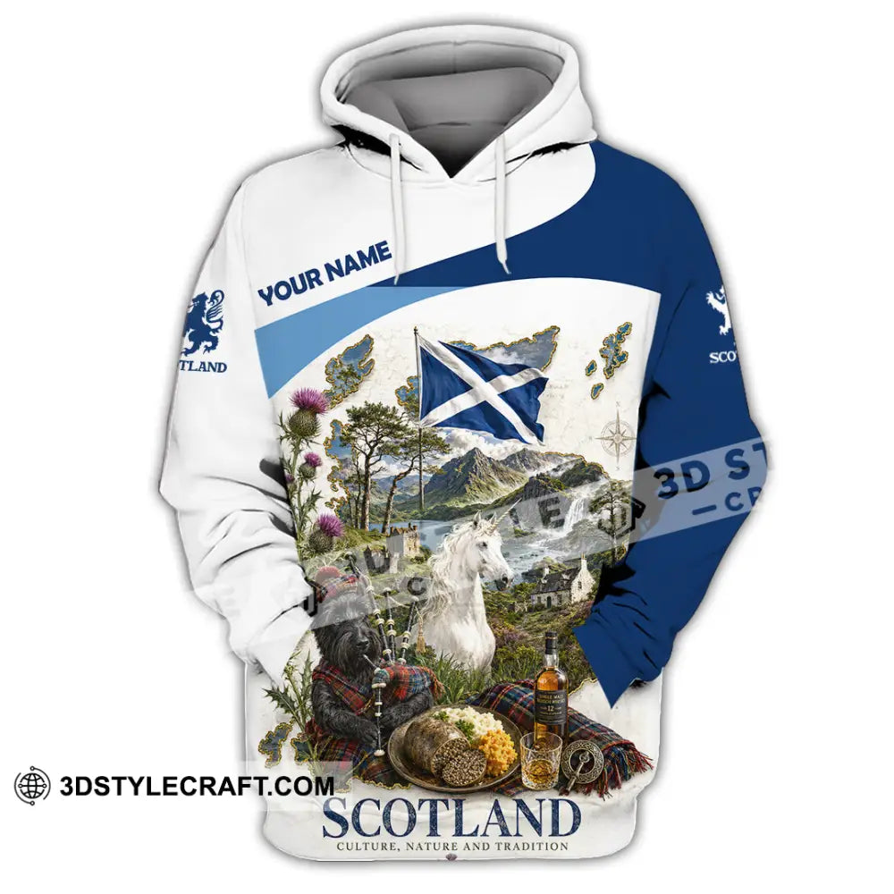 Unisex Shirt - Custom Scotland Shirt - Hoodie / S - T-shirt