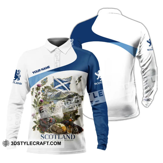 Unisex Shirt - Custom Scotland Shirt style option 4