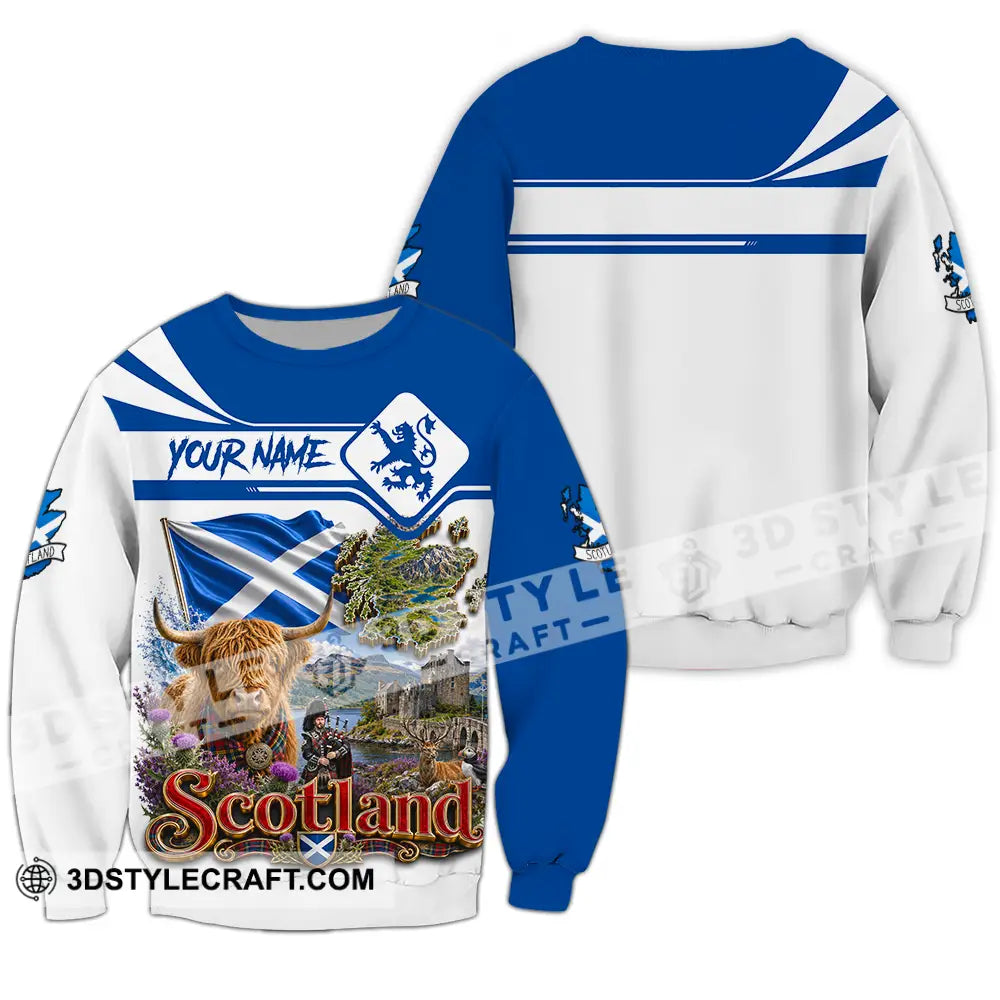 Unisex Shirt - Custom Scotland Shirt - Long Sleeve / S - T-shirt