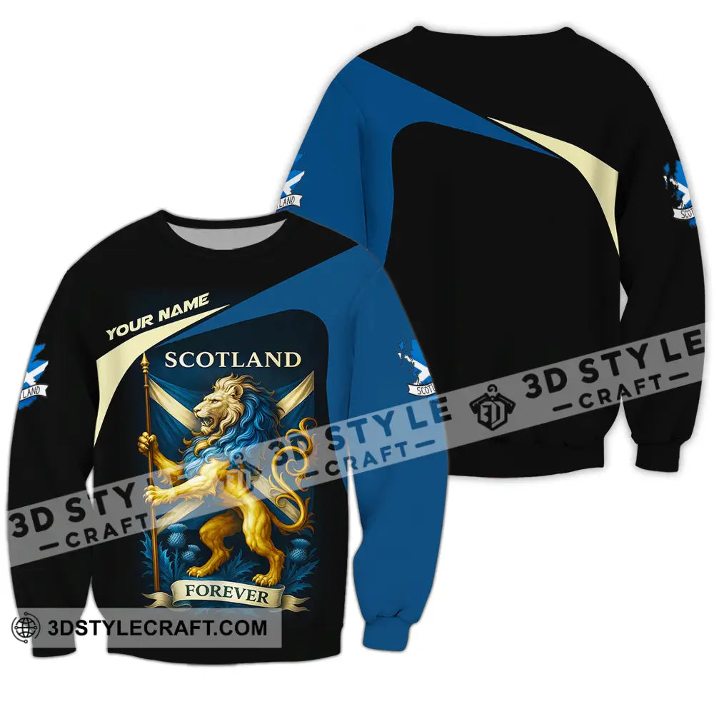 Unisex Shirt - Custom Scotland Shirt Long Sleeve / S T-shirt