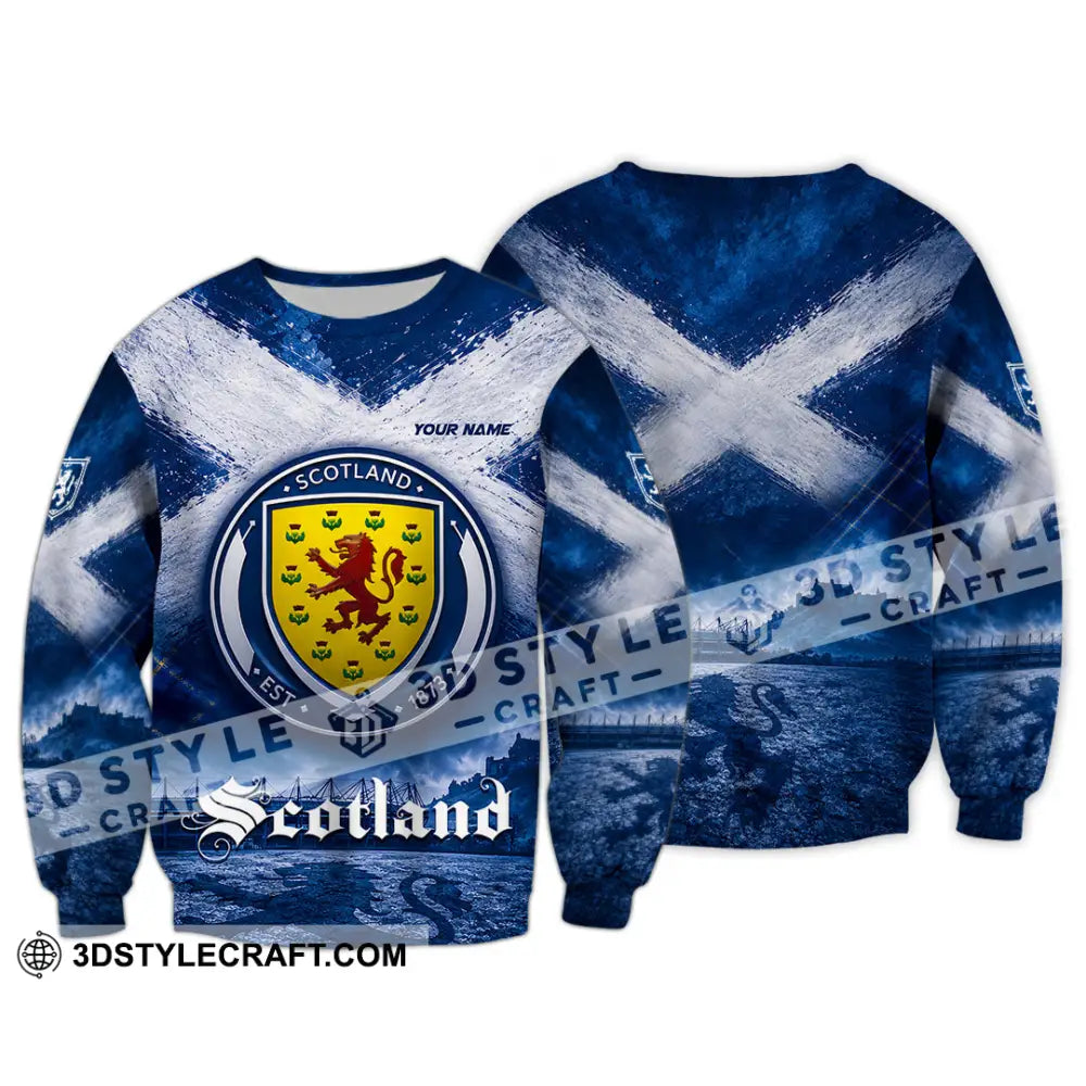 Unisex Shirt - Custom Scotland Shirt - Long Sleeve / S - T-shirt