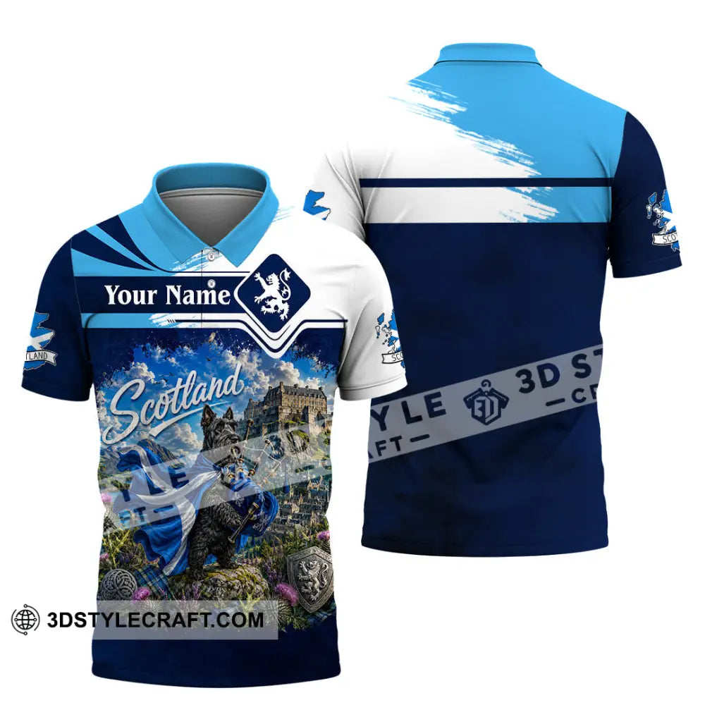 Unisex Shirt - Custom Scotland Shirt - Polo Shirt / S - T-shirt