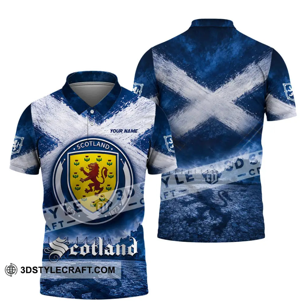 Unisex Shirt - Custom Scotland Shirt - Polo Shirt / S - T-shirt