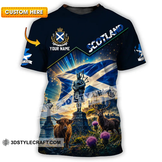 Unisex Shirt - Custom Scotland Shirt style option 1