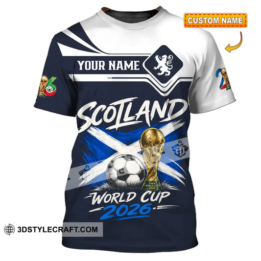 Unisex Shirt - Custom Scotland World Cup 2026 Shirt - T-shirt