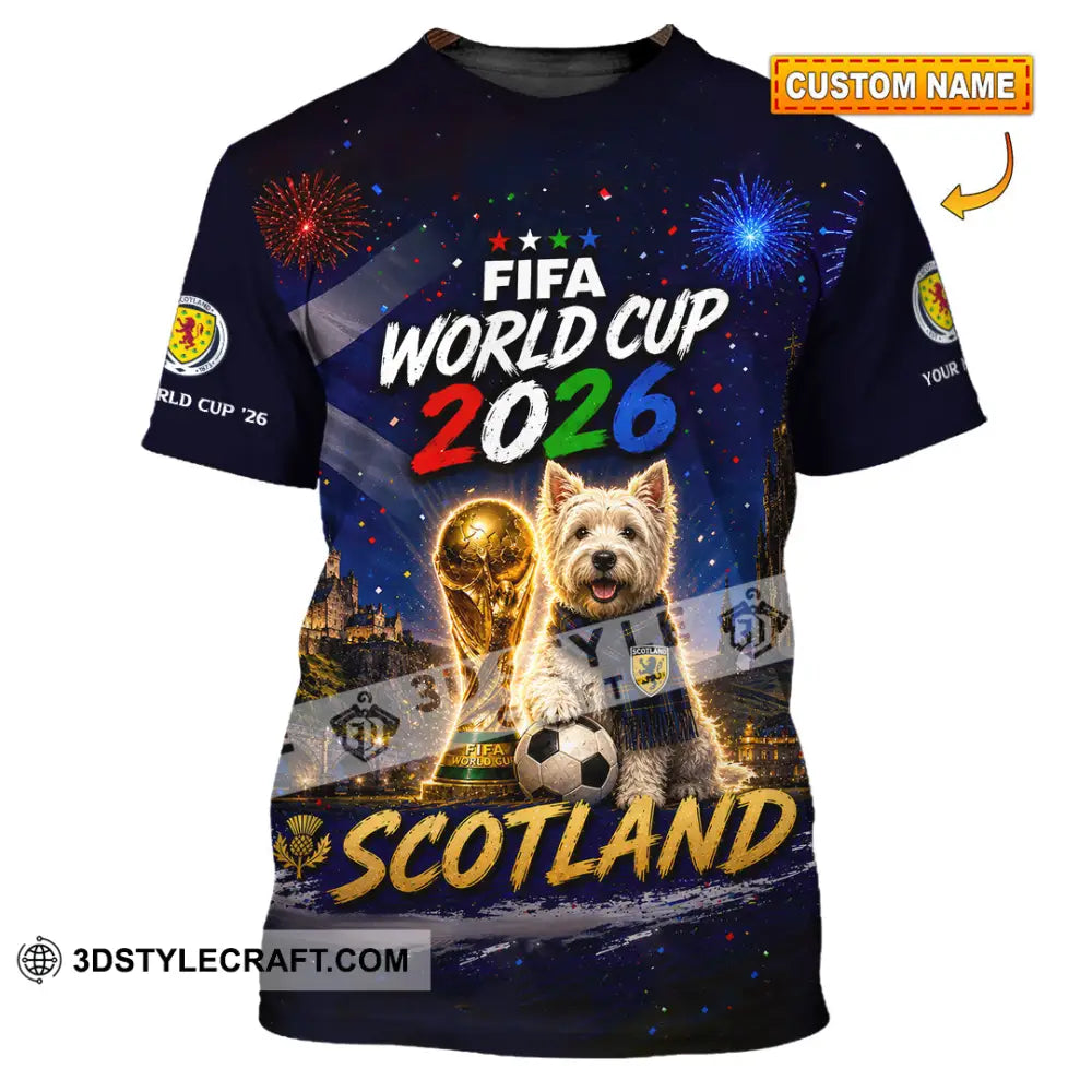 Unisex Shirt - Custom Scotland World Cup 2026 Shirt - T-shirt