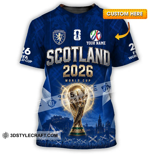 Unisex Shirt - Custom Scotland Shirt style option 1