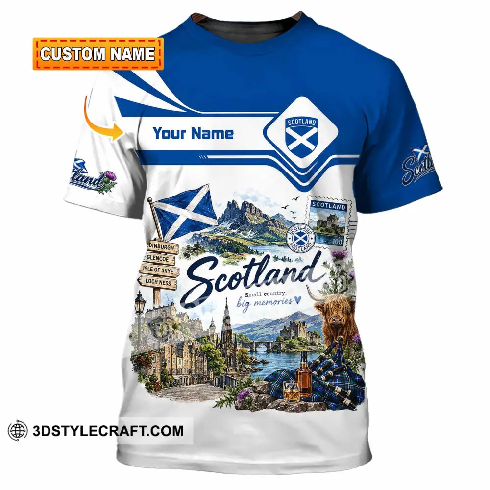 Unisex Shirt - Custom Scotland Shirt - T-shirt