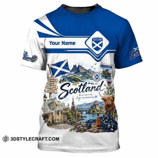 Unisex Shirt - Custom Scotland Shirt style option 4