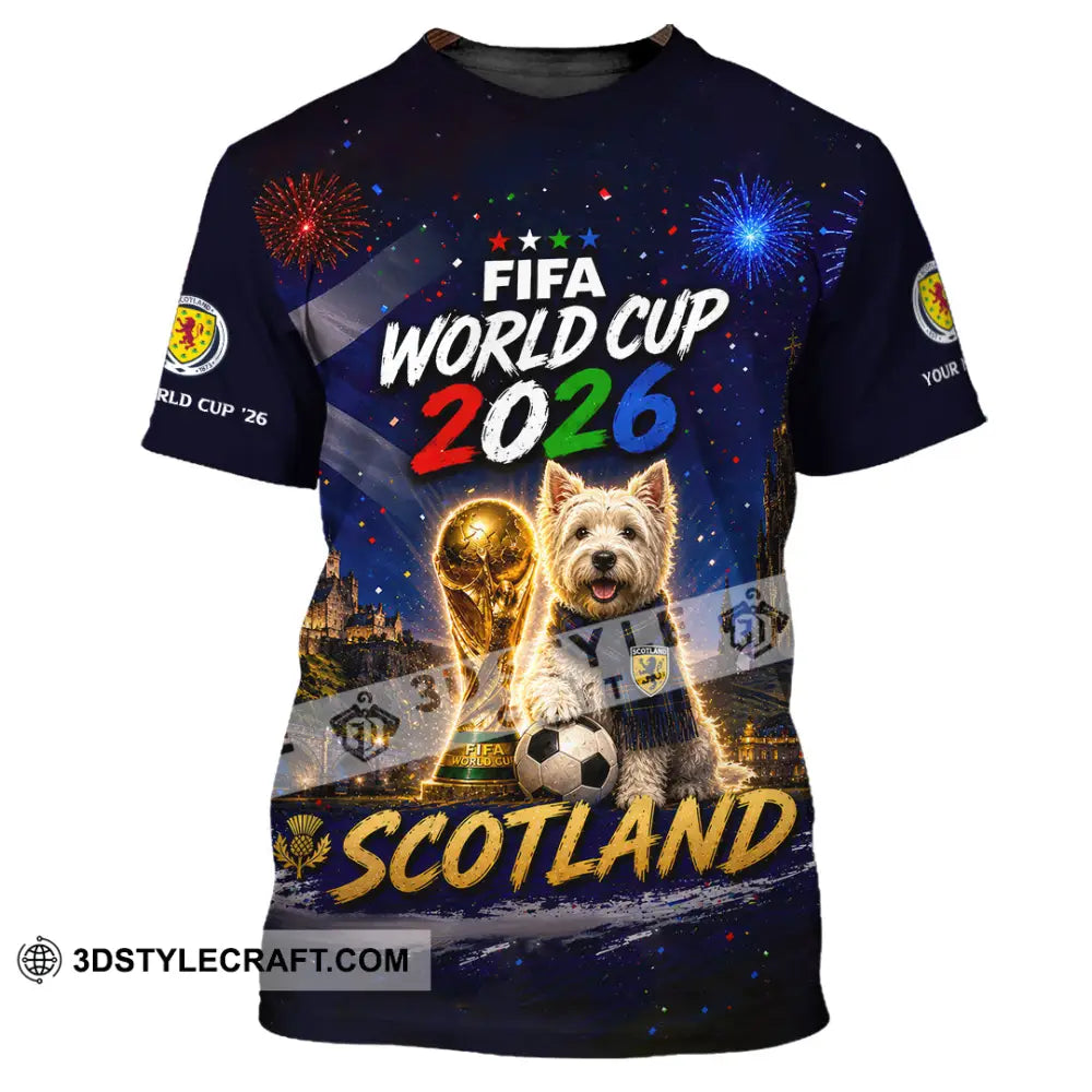 Unisex Shirt - Custom Scotland World Cup 2026 Shirt - T-Shirt / S - T-shirt