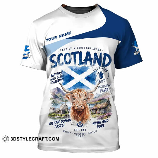 Unisex Shirt - Custom Scotland Shirt style option 4