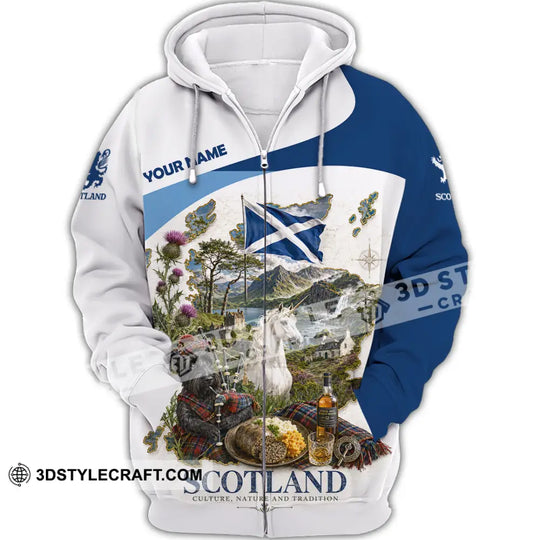 Unisex Shirt - Custom Scotland Shirt style option 3