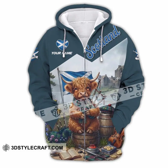 Unisex Shirt - Custom Scotland Shirt style option 3