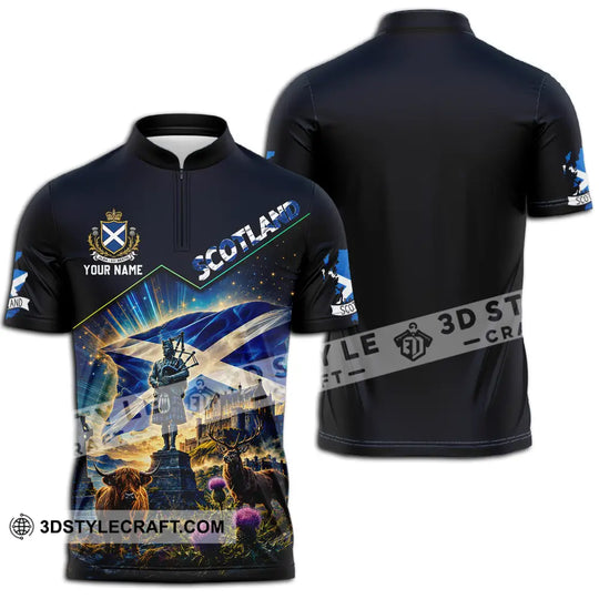 Unisex Shirt - Custom Scotland Shirt style option 2