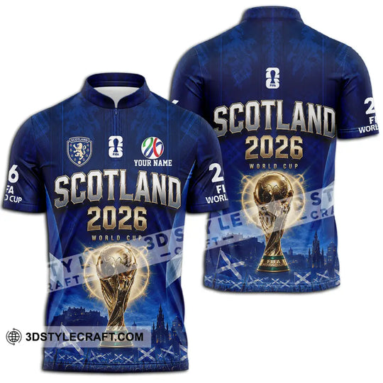 Unisex Shirt - Custom Scotland Shirt style option 2