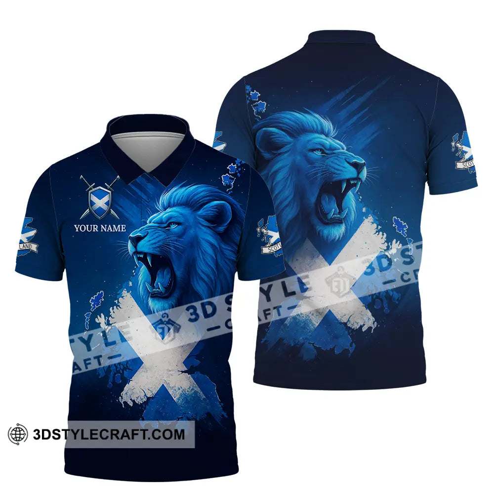 Unisex Shirt - Custom Scottish 3D Shirt Polo Shirt / S T-shirt