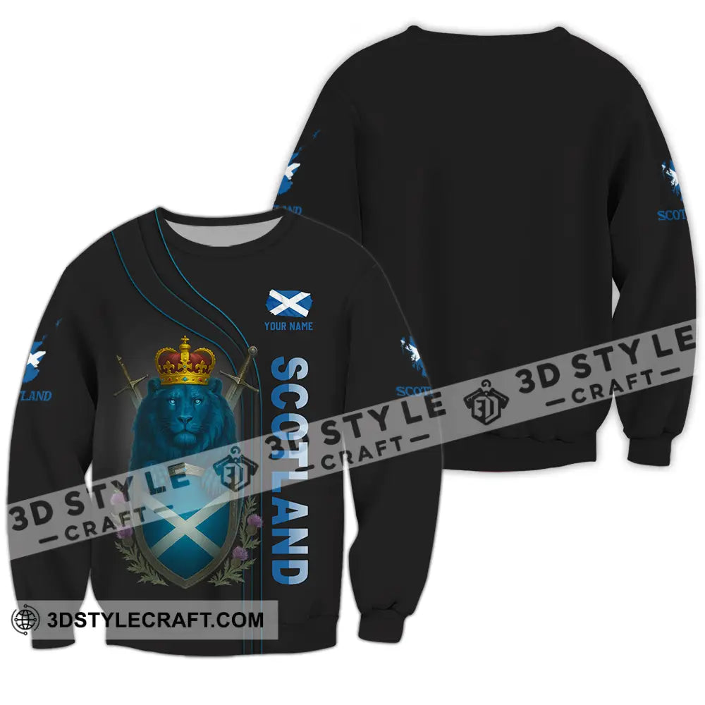 Unisex Shirt Custom Scottish Shirt Long Sleeve / S T shirt