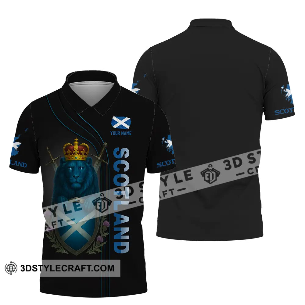 Unisex Shirt Custom Scottish Shirt Polo Shirt / S T shirt