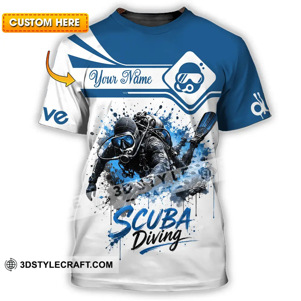 Unisex Shirt - Custom Scuba Diving Shirt - T-shirt