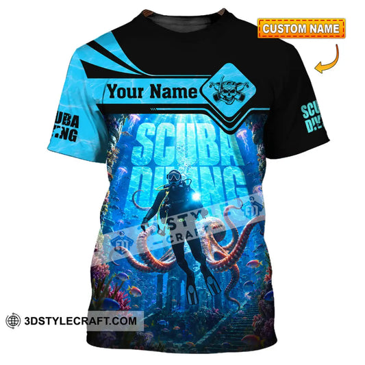 Unisex Shirt - Custom Scuba Diving Shirt - T-shirt