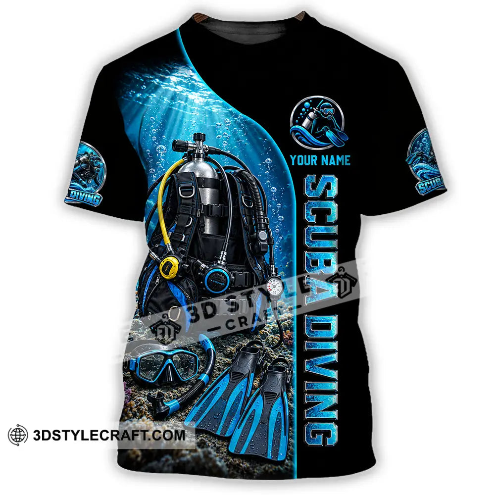 Unisex Shirt - Custom Scuba Diving Shirt - T-Shirt / S - T-shirt