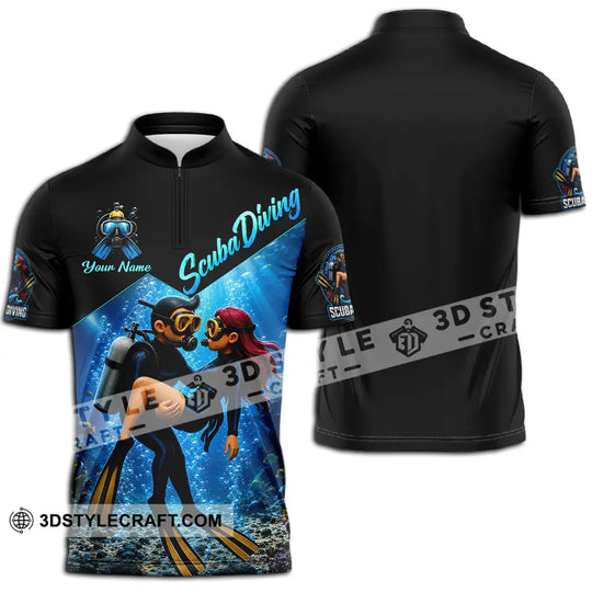 Unisex Shirt - Custom Scuba Diving Shirt style option 2