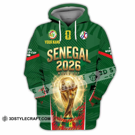 Unisex Shirt - Custom Senegal Shirt style option 2
