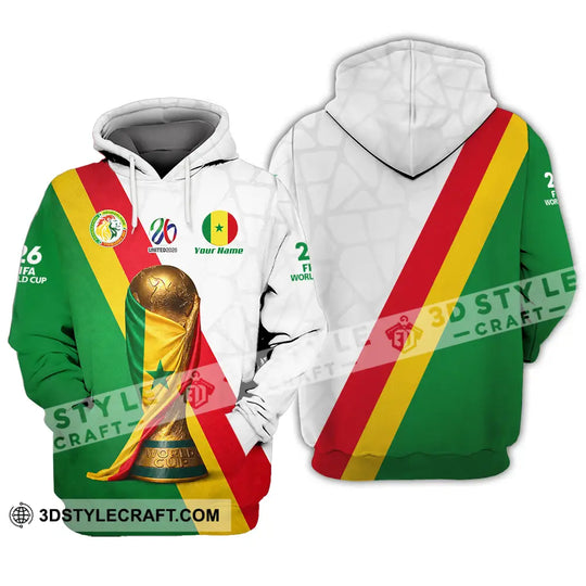 Unisex Shirt - Custom Senegal Shirt style option 3