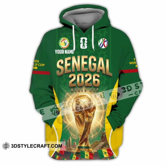 Unisex Shirt - Custom Senegal Shirt style option 2