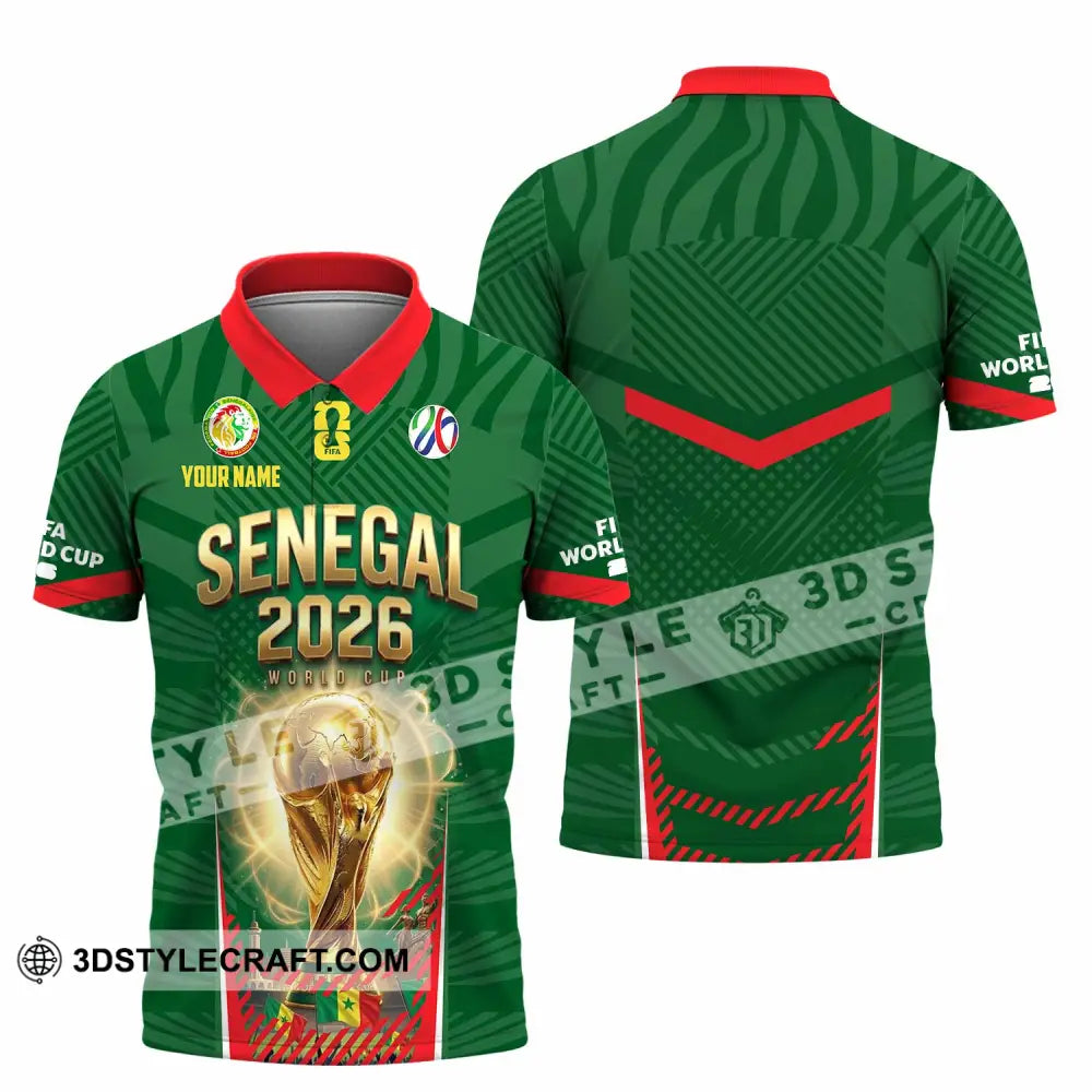 Unisex Shirt - Custom Senegal World Cup 2026 Shirt - Polo Shirt / S - T-shirt