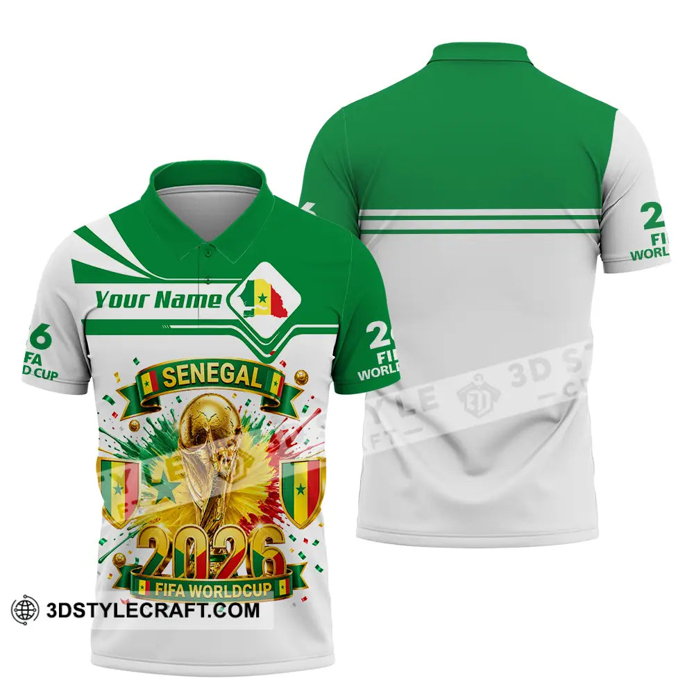 Unisex Shirt - Custom Senegal World Cup 2026 Shirt - Polo Shirt / S - T-shirt