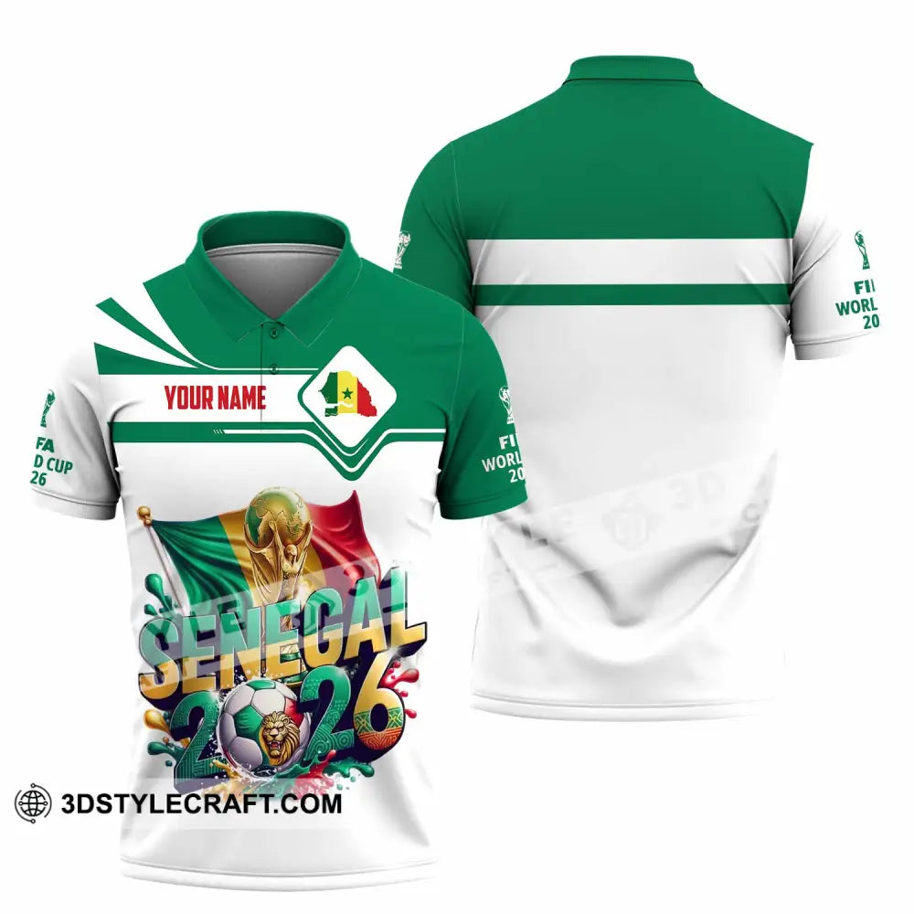 Unisex Shirt - Custom Senegal World Cup 2026 Shirt - Polo Shirt / S - T-shirt