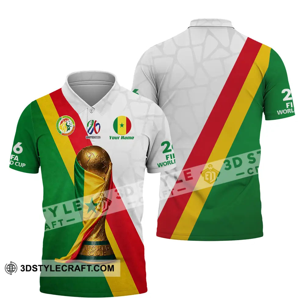 Unisex Shirt - Custom Senegal World Cup 2026 Shirt - Polo Shirt / S - T-shirt