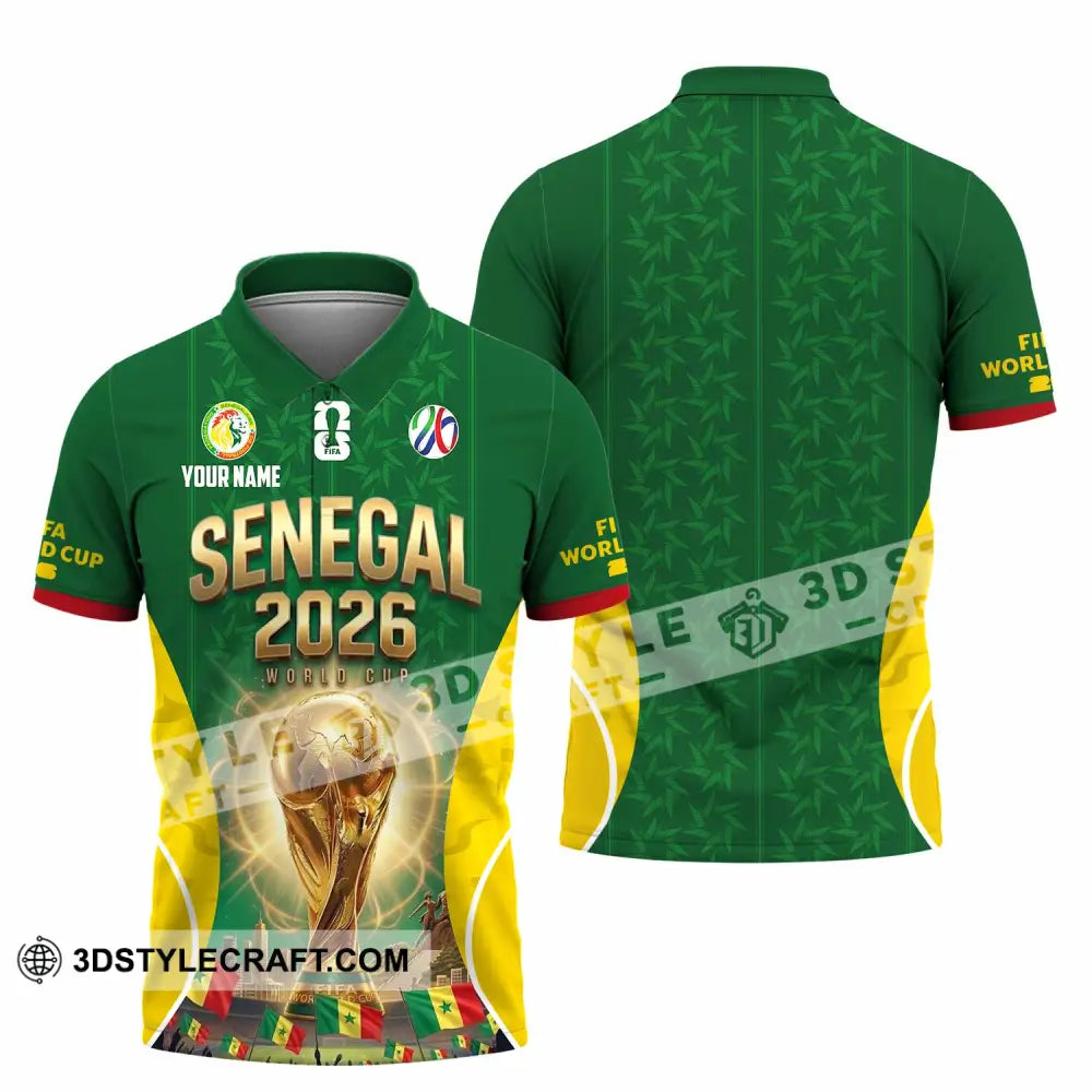 Unisex Shirt - Custom Senegal World Cup 2026 Shirt - Polo Shirt / S - T-shirt