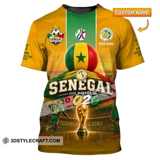 Unisex Shirt - Custom Senegal World Cup 2026 Shirt - T-shirt
